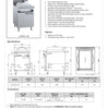 B+S Verro VCFPSF-1HE - Waterless Heat Exchange Steamer Cabinet