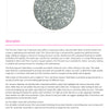 Venetian Grey Stone Terrazzo Table Top with Square Brass Table Base
