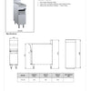 B+S Verro VIB-300 - Cabinet Mounted Infill Bench