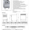 B+S Verro VOV-GRP6 - Range Oven