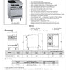 B+S Verro VOV-SB2-GRP3 - Range Oven