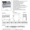 B+S Verro VOV-SB4-GRP6 - Range Oven