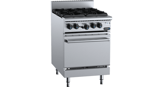 B+S Verro VOV-SB4 - Four Burner Range Oven