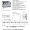 B+S Verro VOV-SB6-GRP3 - Range Oven