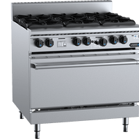 B+S Verro VOV-SB6 - Six Burner Range Oven