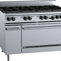 B+S Verro VOV-SB8 - Eight Burner Range Oven