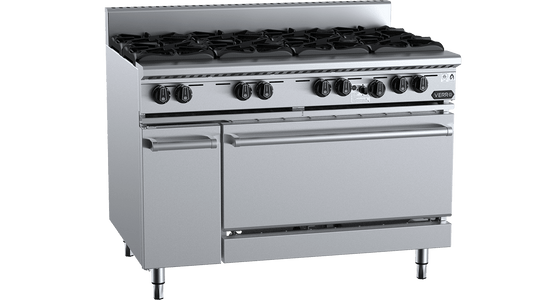 B+S Verro VOV-SB8 - Eight Burner Range Oven