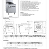 B+S Verro VUFWWD-1 - Waterless Wok Burner
