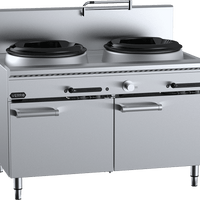 B+S Verro VUFWWD-2 - Waterless Wok Burner