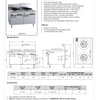 B+S Verro VUFWWD-2 - Waterless Wok Burner