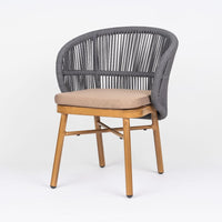 Valencia Rope Stackable Dining Chair