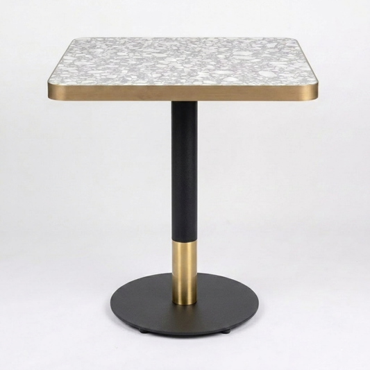 Venetian Table Top with Discus Table Base