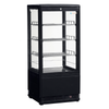 ICS PACIFIC Venice Black - Counter Top Refrigerated Display