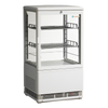 ICS PACIFIC Venice Joey White - Compact Counter Top Refrigerated Display