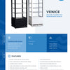 ICS PACIFIC Venice White - Counter Top Refrigerated Display