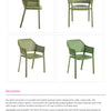 Vento Outdoor Resin Armchair