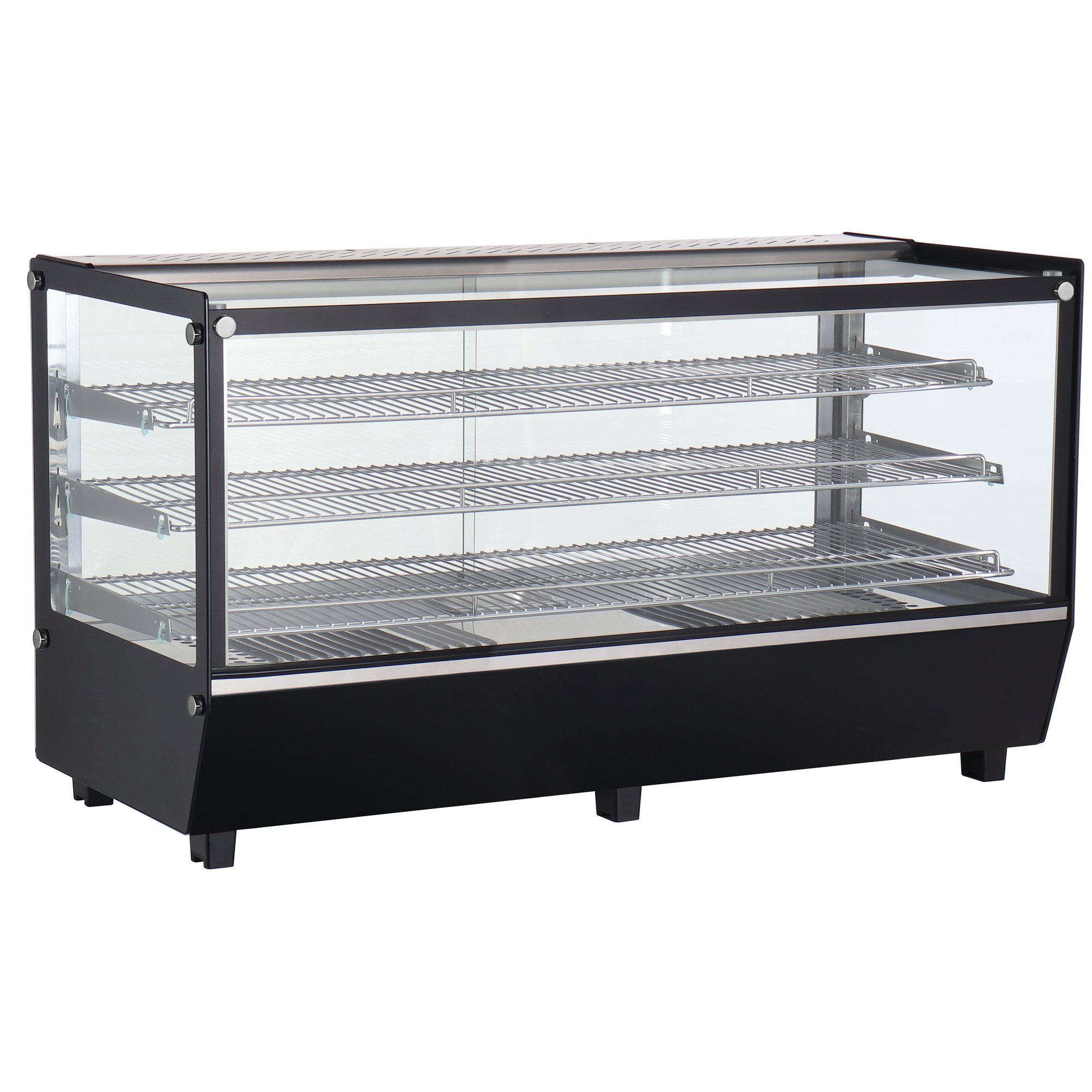 ICS Pacific Verona 120H Black RTR-202L-5-B - Counter Top Heated Display