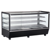 ICS PACIFIC Verona 120H Black - Counter Top Heated Display