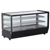 ICS PACIFIC Verona 120R Black - Counter Top Refrigerated Display