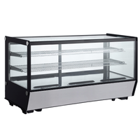 ICS PACIFIC Verona 120R Stainless Steel - Counter Top Refrigerated Display