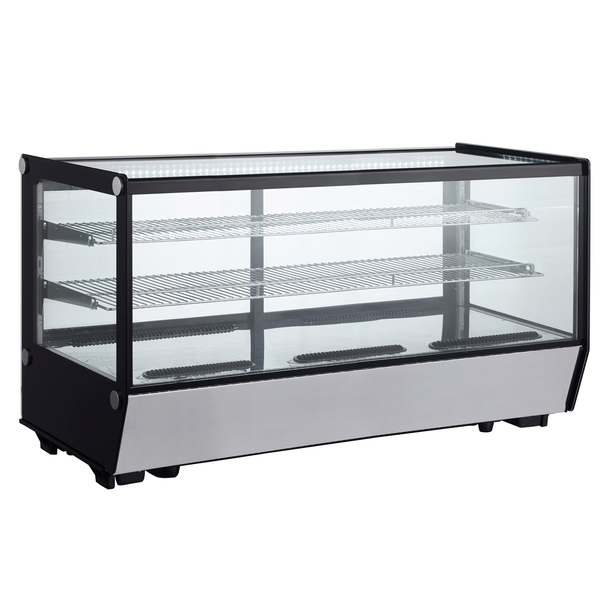 ICS PACIFIC Verona 120R Stainless Steel - Counter Top Refrigerated Display