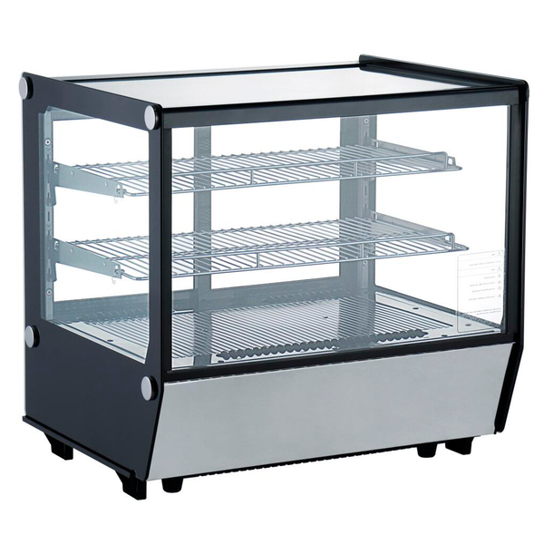 ICS PACIFIC Verona 70R Stainless Steel - Counter Top Refrigerated Display