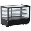 ICS PACIFIC Verona 90R Black  - Counter Top Refrigerated Display