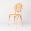 Victoria Timber Dining Chair with Rattan Seat