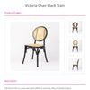 Victoria Timber Dining Chair with Rattan Seat