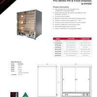 Woodson W.PIP200C - Pie Warmer