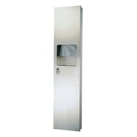 3Monkeez WA-PTDWR1-R - Paper Towel Dispenser with Waste Receptacle