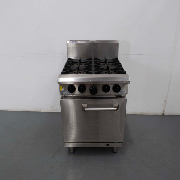 Luus RS-4B-P 4 Burner Range Oven