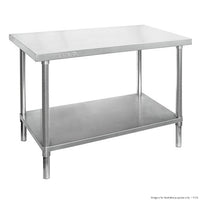 Modular Systems WB7-1200/A - Stainless Steel Work Bench