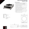 Woodson WI.WKCT.1.3500.W - Countertop Induction Wok