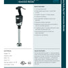 Waring Big Stik WSB50CE - Stick Blender