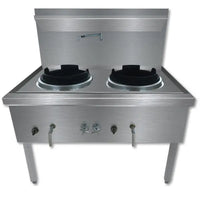 Gasmax WW-2LC - Double Wok
