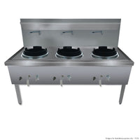 Gasmax WW-3N - Triple Wok