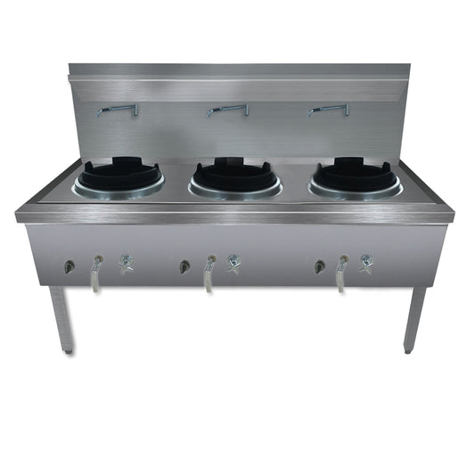 Gasmax WW-3NC - Triple Wok
