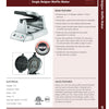 Waring WW180X - Belgian Waffle Maker