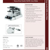 Waring WWCM200 - Double Waffle Cone Maker