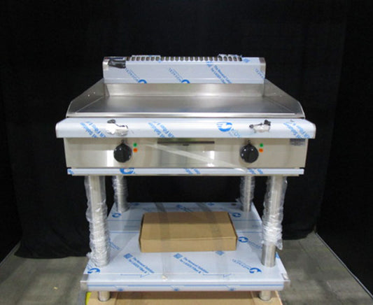 Waldorf 800 Series GP8900E-L + GP8900E-LS - 900mm Electric Griddle + Leg Stand