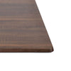 Square 70cm Super Matte Smart Top Complete Table with Piatto Base