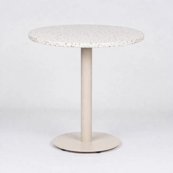 White Candy Terrazzo with RD450 Table Base