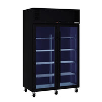 Williams HP2GB Two Glass  Door Upright Fridge