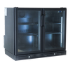 Williams Topaz HTU2GB Two Glass Door Undercounter Fridge