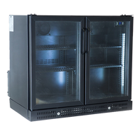 Williams Topaz HTU2GB Two Glass Door Undercounter Fridge