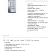 FED-X XF600SG - Upright Freezer