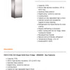 FED-X XR600SS - Upright Fridge