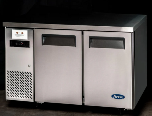 Atosa YPF9030 2 Door Undercounter Fridge