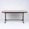 York Steel Rectangle Dining Table with Supermatte Smart Top 160x90cm